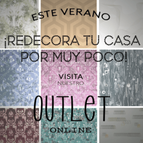 ¡Outlet de papel pintado online!