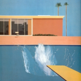 Pinturas Little Greene para emular el “Bigger Splash” de Hockney