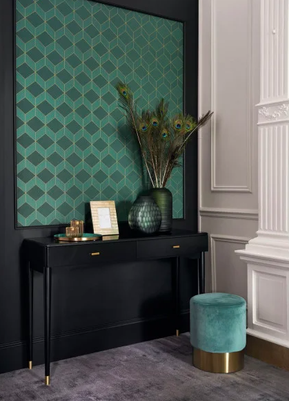 papel pintado art deco
