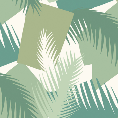 GEOMETRIC II:Deco Palm