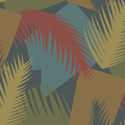 GEOMETRIC II:Deco Palm