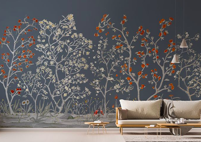 mural chinoiserie