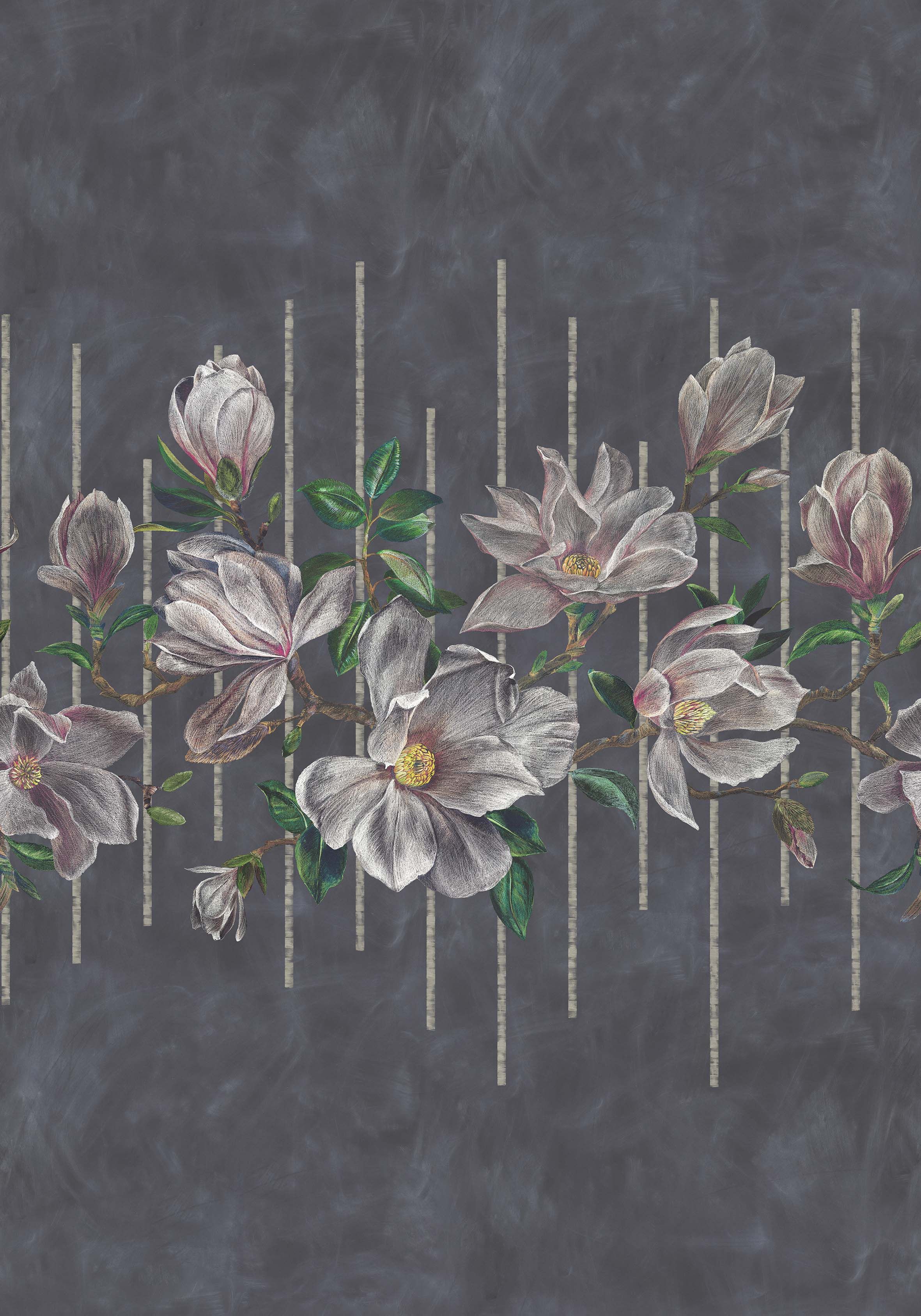 papel pintado magnolia