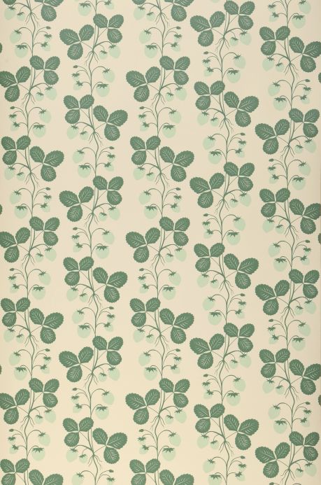 papel pintado fresas