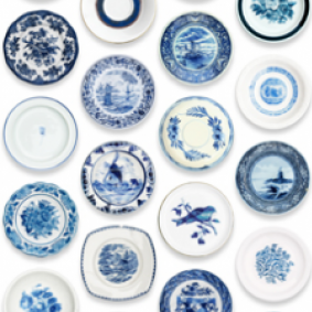 porcelain blue