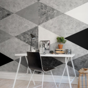 Geometric marble