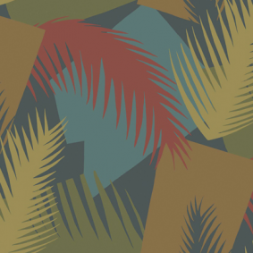 GEOMETRIC II:Deco Palm