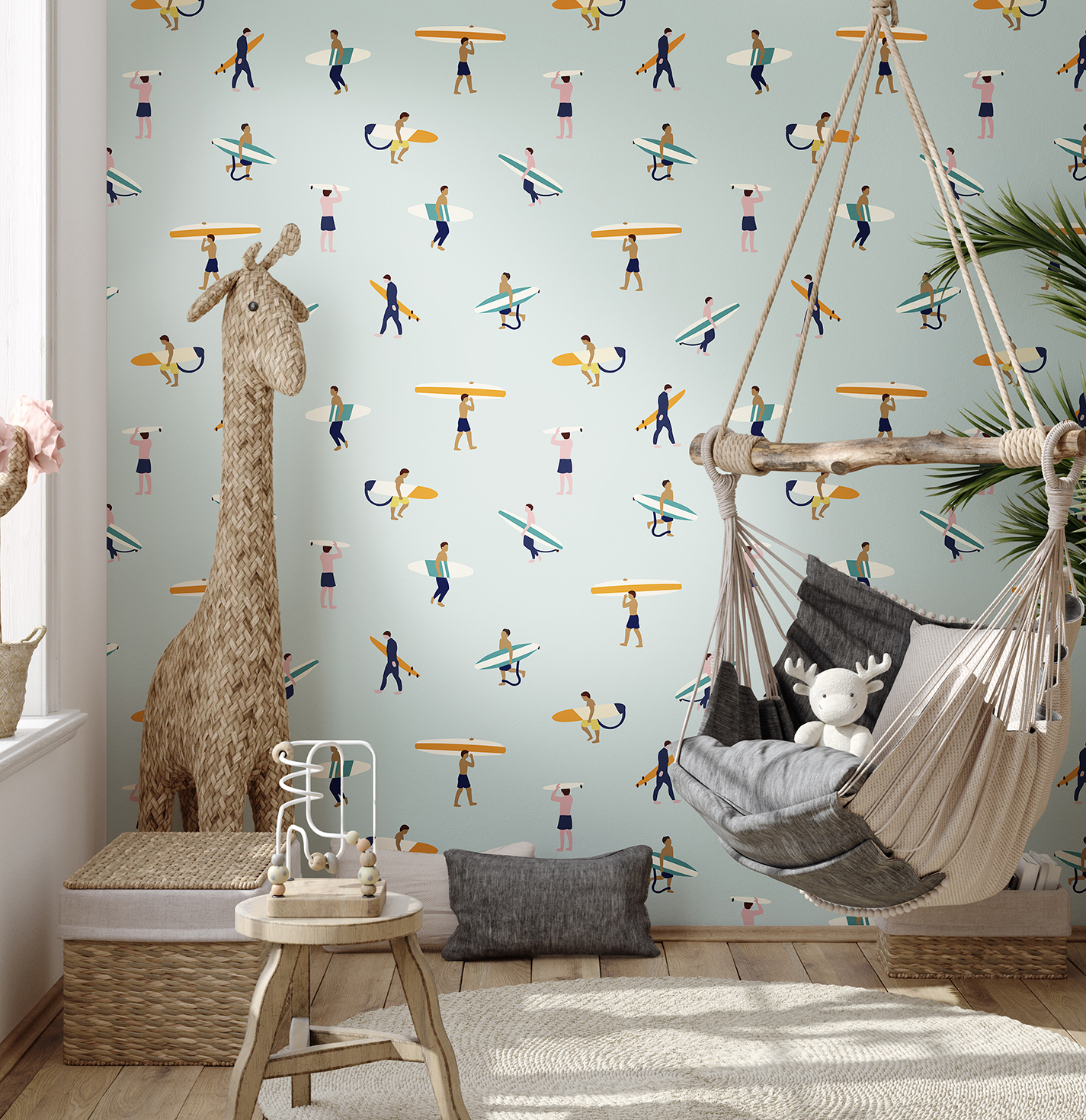 Surf Wallpaper - Arena Azul