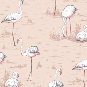 ICONS: FLAMINGOS (Ballet Slipper)